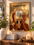 Isaiah 41:10 Christian Wall Art | Do Not Fear Scripture Print | Faith Home Decor